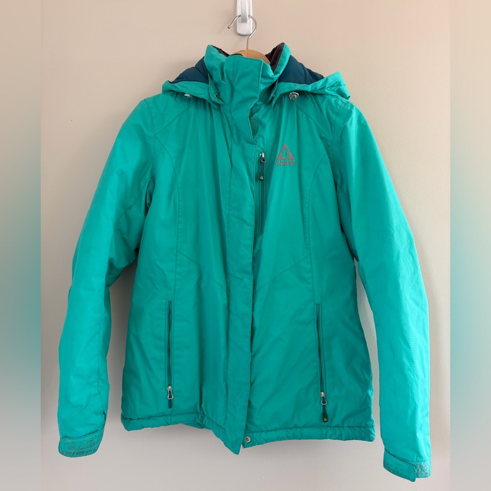 Gerry Women’s Small Winter Ski Warm Jacket Hooded Full Zip Insulated‎